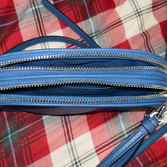 Coach Studded Blue Crossbody Bag - Picture 15 of 15